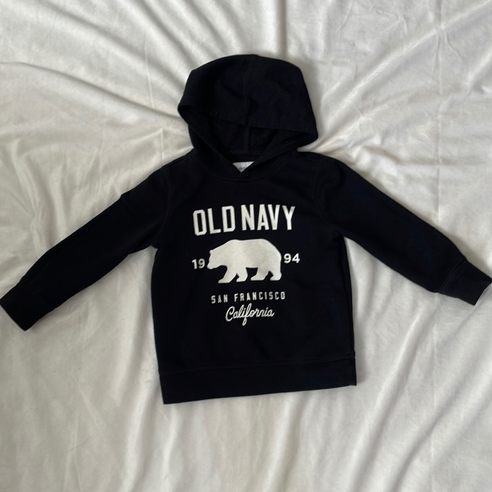 OldNavy Black Pullover Hoodie